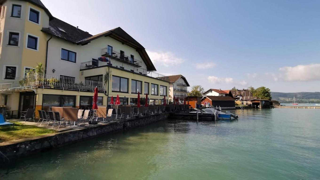 Gasthof Mit Seeterasse & Appartements Zur Landeroith 威雷格 外观 照片