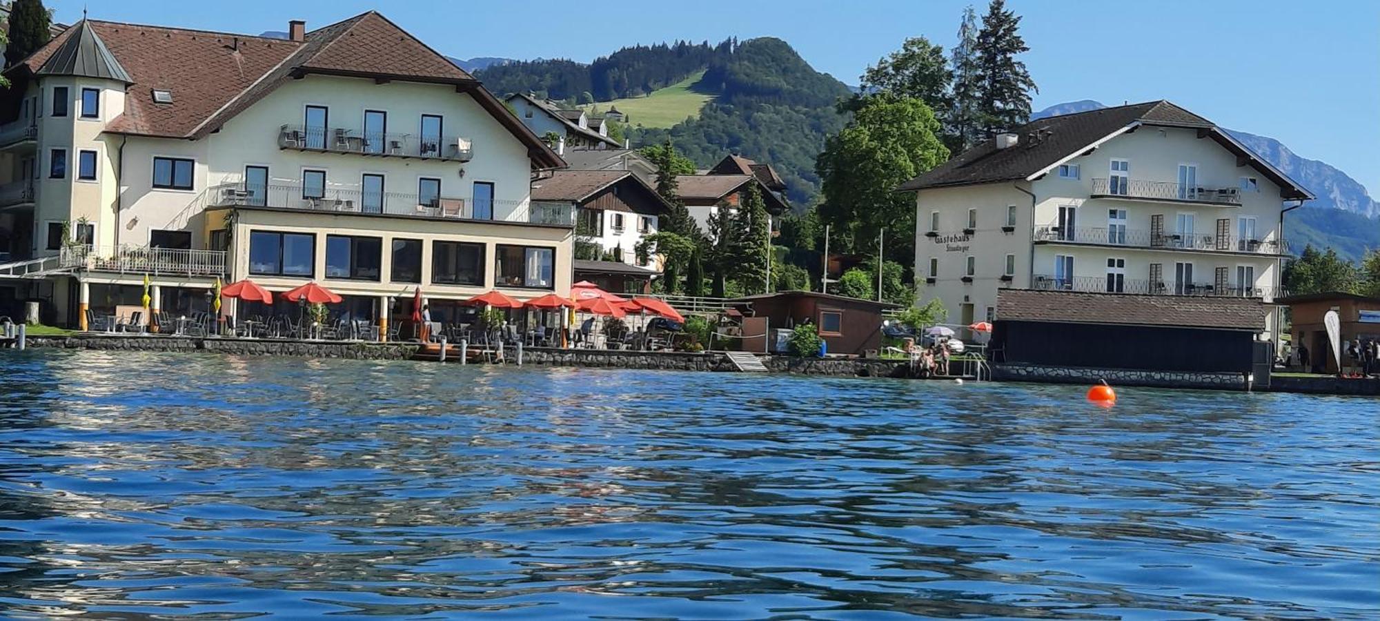 Gasthof Mit Seeterasse & Appartements Zur Landeroith 威雷格 外观 照片